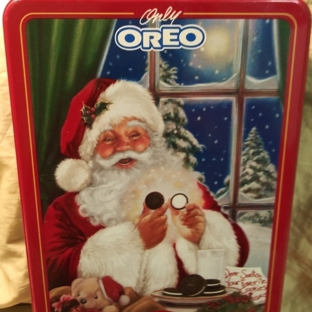 Vintage Nabisco Oreo Cookie Tin Circa 1998